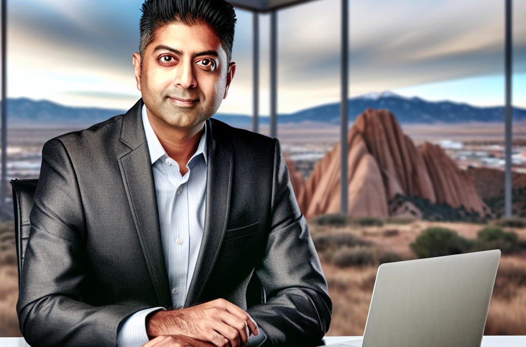 Professional entrepreneur in a modern office in Fruita and Grand Junction, Colorado